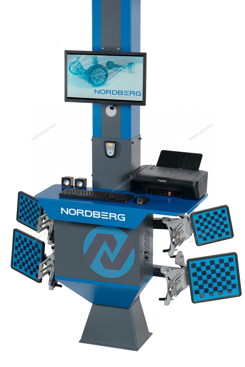 Стенд сход-развал 3D NORDBERG C802 купить по цене 696&nbsp;000 ₽ в интернет магазине ТЕХСАД
