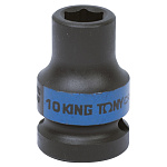 Головка торцевая ударная шестигранная 1/2'', 10 мм KING TONY 453510M купить по цене 300 ₽ в интернет магазине ТЕХСАД