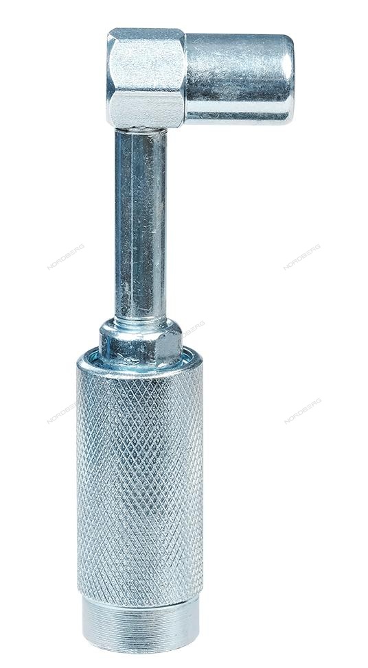 Насадка для шприца М10х1, угловая NORDBERG NO9010 купить по цене 533 ₽ в интернет магазине ТЕХСАД