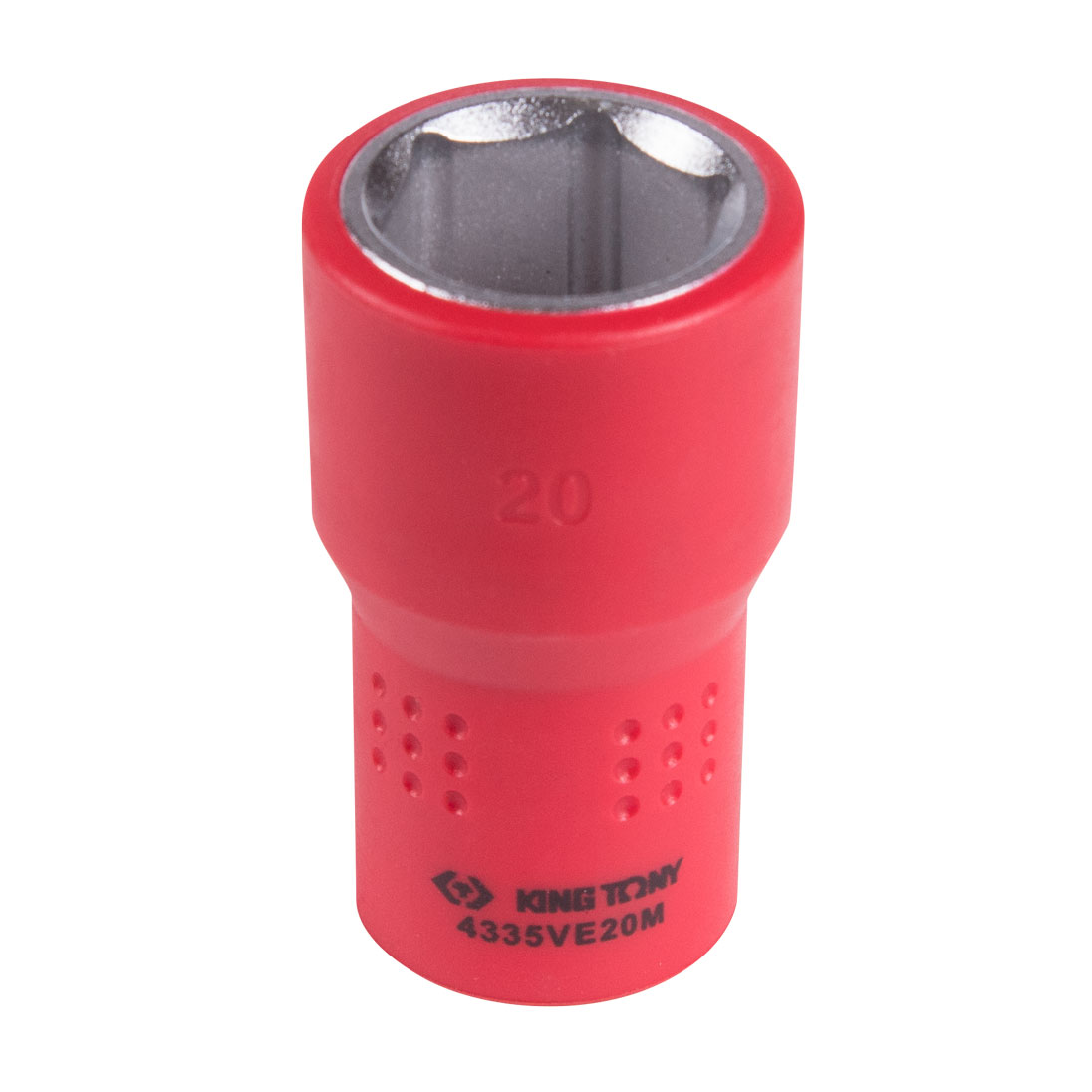 Головка торцевая диэлектрическая шестигранная 1/2'', 20 мм KING TONY 4335VE20M купить по цене 1&nbsp;130 ₽ в интернет магазине ТЕХСАД