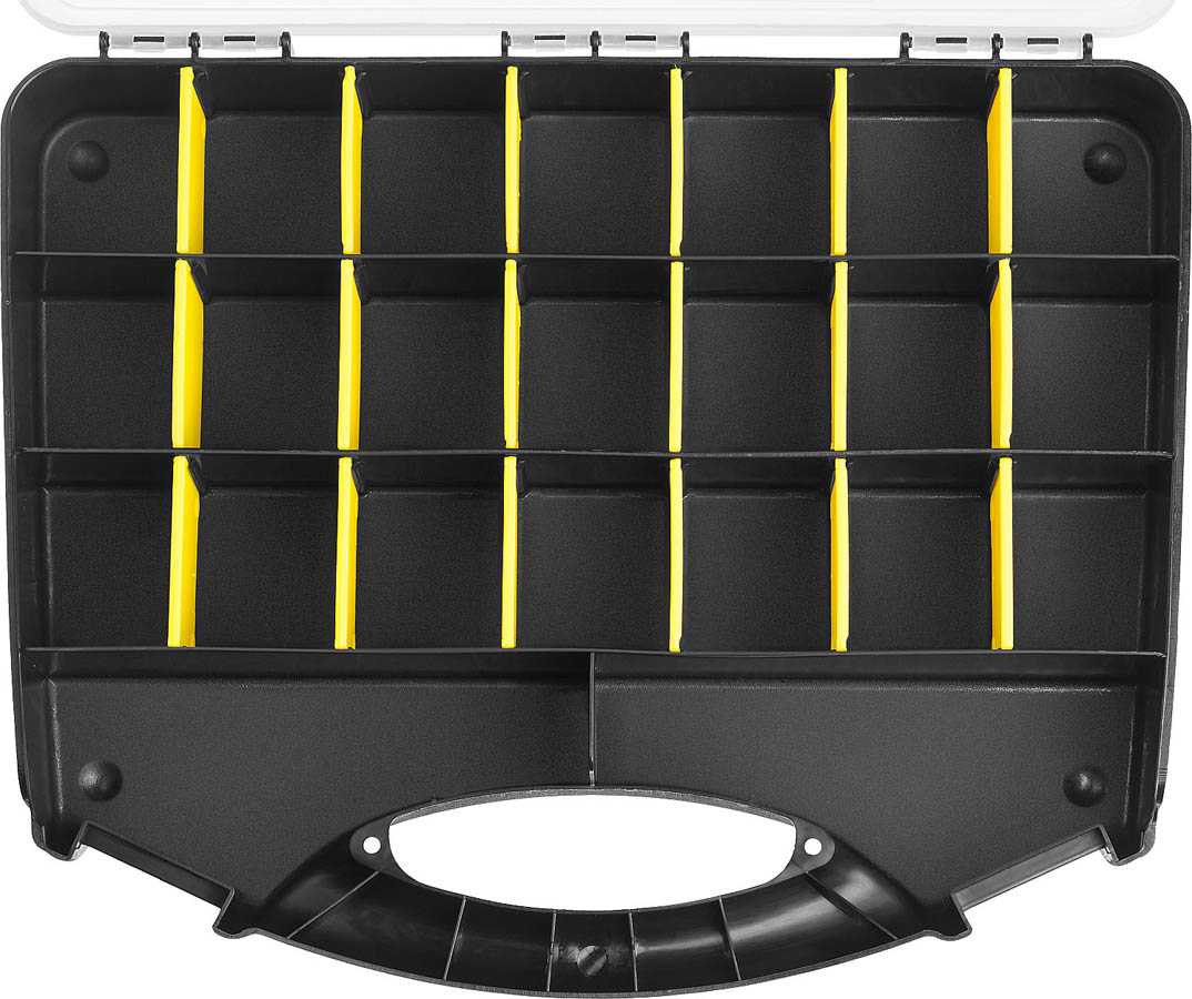 STAYER 320 х 260 х 50 мм (12.5''), пластиковый, органайзер SPACE-13 38038-13_z01 купить по цене 470 ₽ в интернет магазине ТЕХСАД