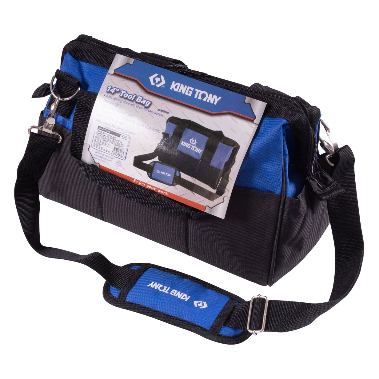 Сумка для инструментов, 360х200х250 мм KING TONY 87721B купить по цене 3&nbsp;240 ₽ в интернет магазине ТЕХСАД