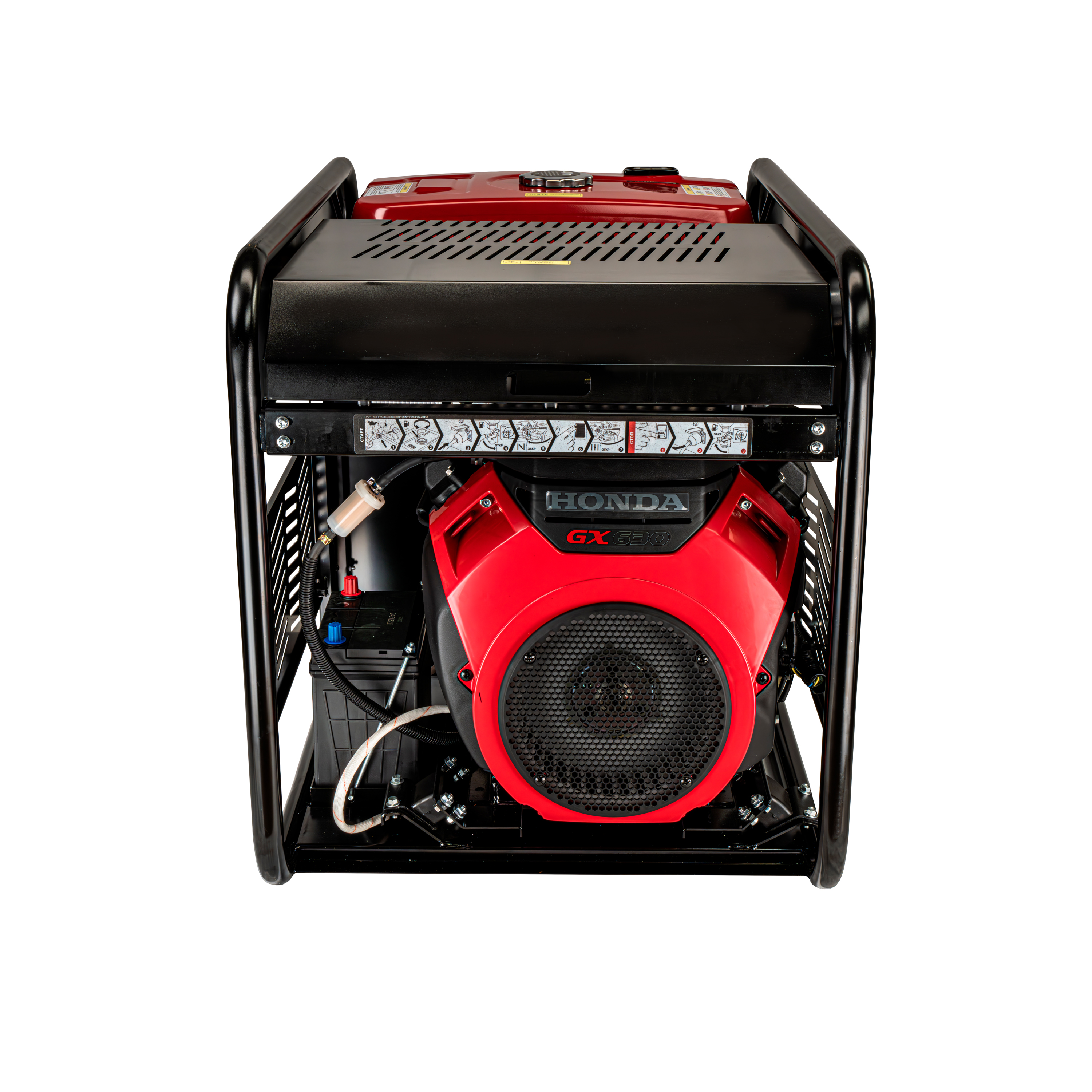 Бензиновый генератор HND GE11000XLST (с двигателем Honda, 11 кВт) купить по цене 334&nbsp;900 ₽ в интернет магазине ТЕХСАД