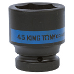 Головка торцевая ударная шестигранная 1'', 45 мм KING TONY 853545M купить по цене 2&nbsp;220 ₽ в интернет магазине ТЕХСАД