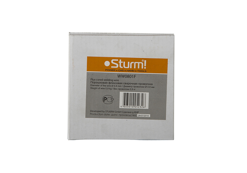 Порошковая флюсовая сварочная проволока Sturm! WW0801F купить по цене 1&nbsp;320 ₽ в интернет магазине ТЕХСАД