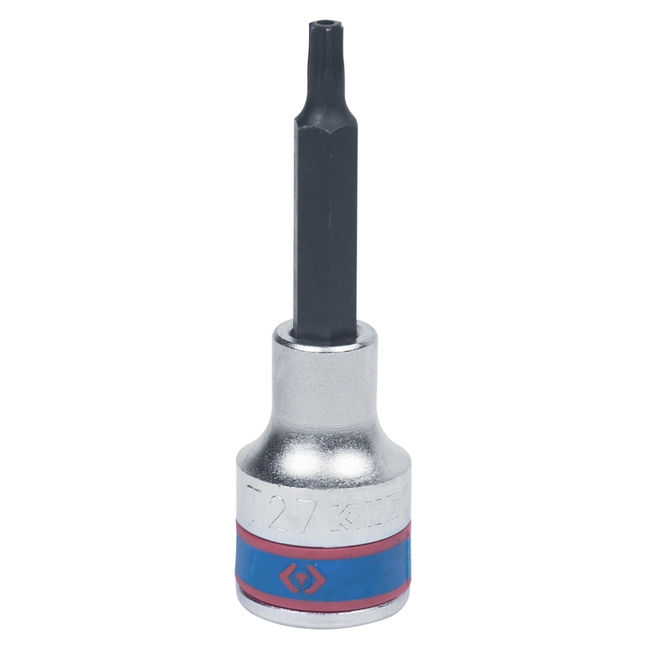 Насадка (бита) торцевая 1/2'', Torx, T27, L = 80 мм, с отверстием KING TONY 403727 купить по цене 490 ₽ в интернет магазине ТЕХСАД