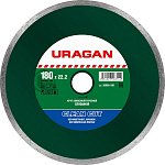 URAGAN Ø 180х22.2 мм, алмазный, сплошной, круг отрезной для УШМ CERAMIC 36695-180 купить по цене 231 ₽ в интернет магазине ТЕХСАД