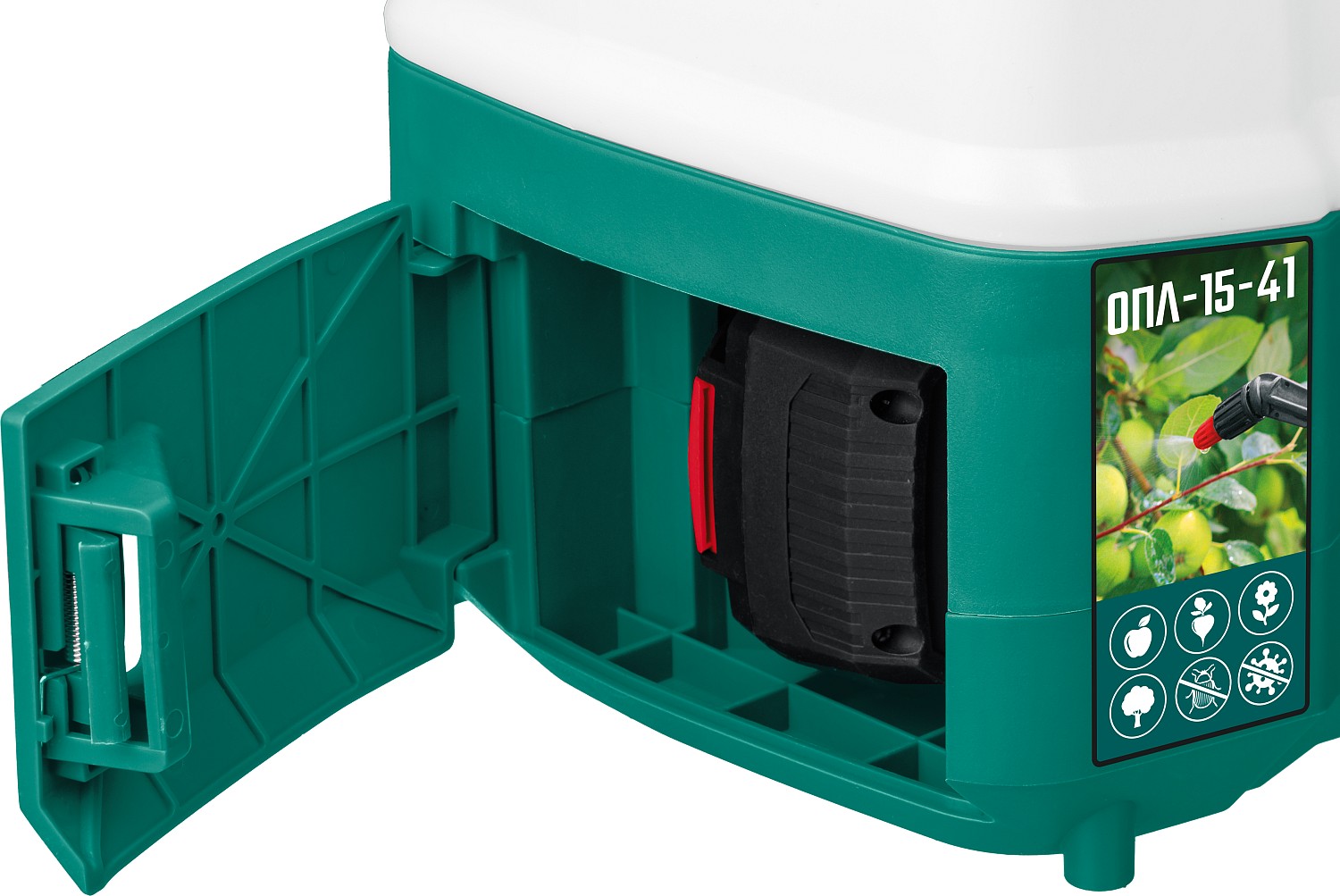 ЗУБР 18 В, Li-Ion, 15 л бак, 1 АКБ (4А/ч), опрыскиватель аккумуляторный ОПЛ-15-41 Мастер купить по цене 15&nbsp;570 ₽ в интернет магазине ТЕХСАД