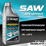 ЗУБР 1 л, цепное полусинтетическое масло для бензо и электропил EXTRA 70621-1 купить по цене 410 ₽ в интернет магазине ТЕХСАД