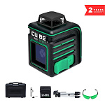 Лазерный уровень ADA CUBE 360 GREEN ULTIMATE EDITION купить по цене 13&nbsp;990 ₽ в интернет магазине ТЕХСАД