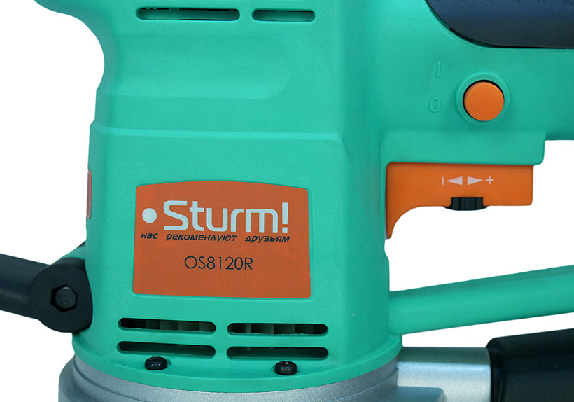 Эксцентриковая шлифовальная машина Sturm! OS8120R купить по цене 6&nbsp;990 ₽ в интернет магазине ТЕХСАД