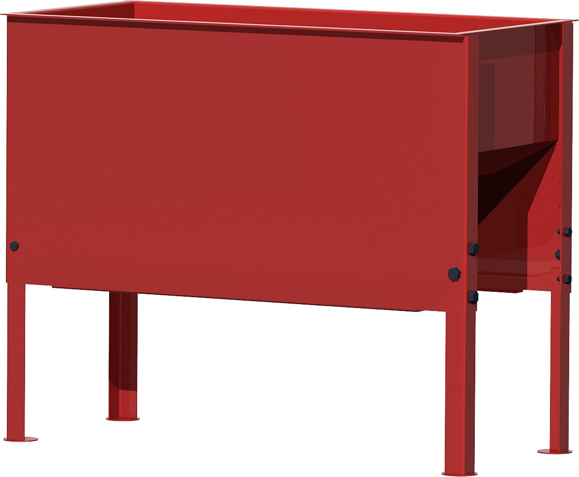 Ванна для проверки или мойки колес, красная FERRUM 06.300-3000 купить по цене 15&nbsp;246 ₽ в интернет магазине ТЕХСАД