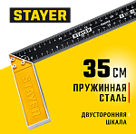 STAYER 350 мм, столярный угольник со стальным полотном 3430-35_z02 Master купить по цене 440 ₽ в интернет магазине ТЕХСАД