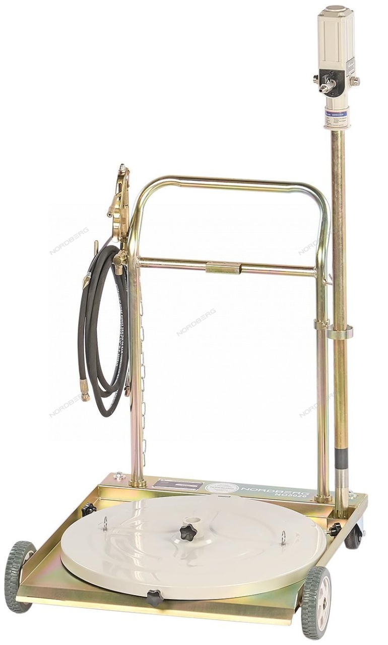 Солидолонагнетатель для бочек 200 л, пневматический NORDBERG NO5026 купить по цене 42&nbsp;317 ₽ в интернет магазине ТЕХСАД