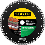 STAYER Ø 230Х22.2 мм, алмазный, сегментный, диск отрезной PROGRESSIVE 3662-230_z02 Professional купить по цене 1&nbsp;120 ₽ в интернет магазине ТЕХСАД