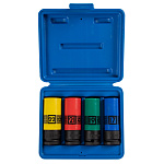 Набор глубоких ударных торцевых головок 1/2'', шестигранные, 17, 19, 21, 22 мм KING TONY 44904MP02 купить по цене 3&nbsp;510 ₽ в интернет магазине ТЕХСАД