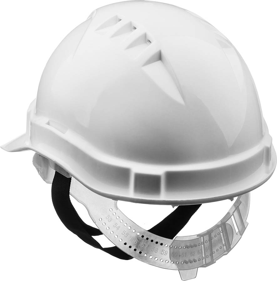 ЗУБР размер 52-62 см, белый, каска защитная 11090-2_z01 купить по цене 276 ₽ в интернет магазине ТЕХСАД