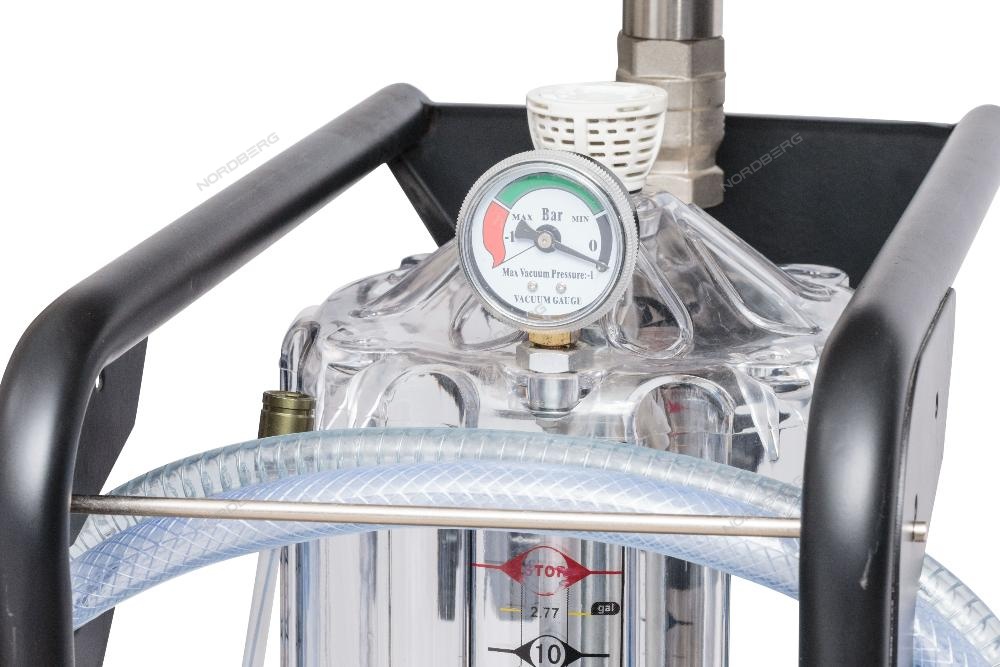Установка для слива масла, 80 л, пневматическая NORDBERG 2380B купить по цене 40&nbsp;201 ₽ в интернет магазине ТЕХСАД