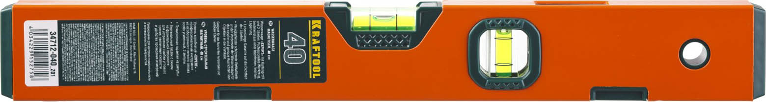 KRAFTOOL 400 мм, уровень коробчатый магнитный PROKRAFT-M 34712-040_z01 купить по цене 540 ₽ в интернет магазине ТЕХСАД