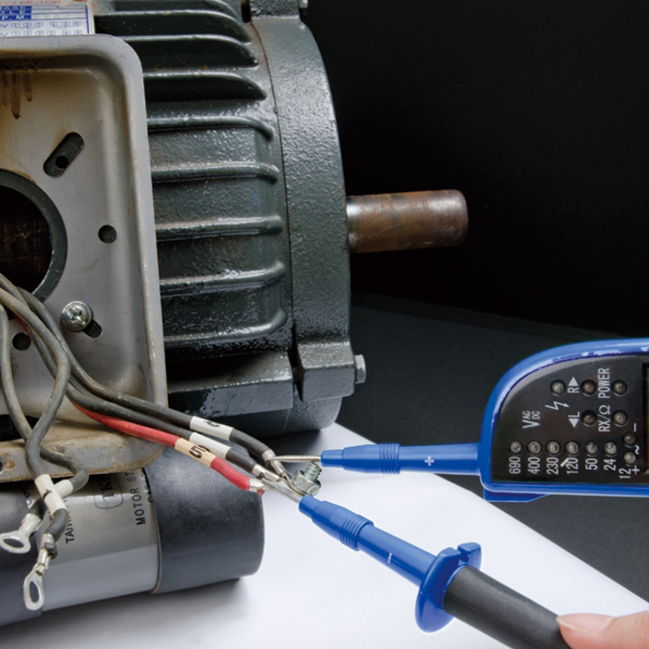 Тестер цифровой для проверки напряжения, AC/DC, 12-690 В KING TONY 6CB21 купить по цене 5&nbsp;840 ₽ в интернет магазине ТЕХСАД