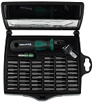 KRAFTOOL 52 шт., отвертка реверсивно-рычажная, с битами 25555-H52 купить по цене 1&nbsp;040 ₽ в интернет магазине ТЕХСАД