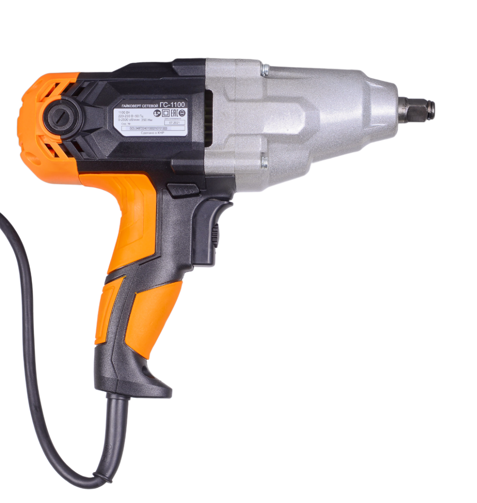 Гайковёрт сетевой Вихрь ГС-1100 купить по цене 7&nbsp;290 ₽ в интернет магазине ТЕХСАД