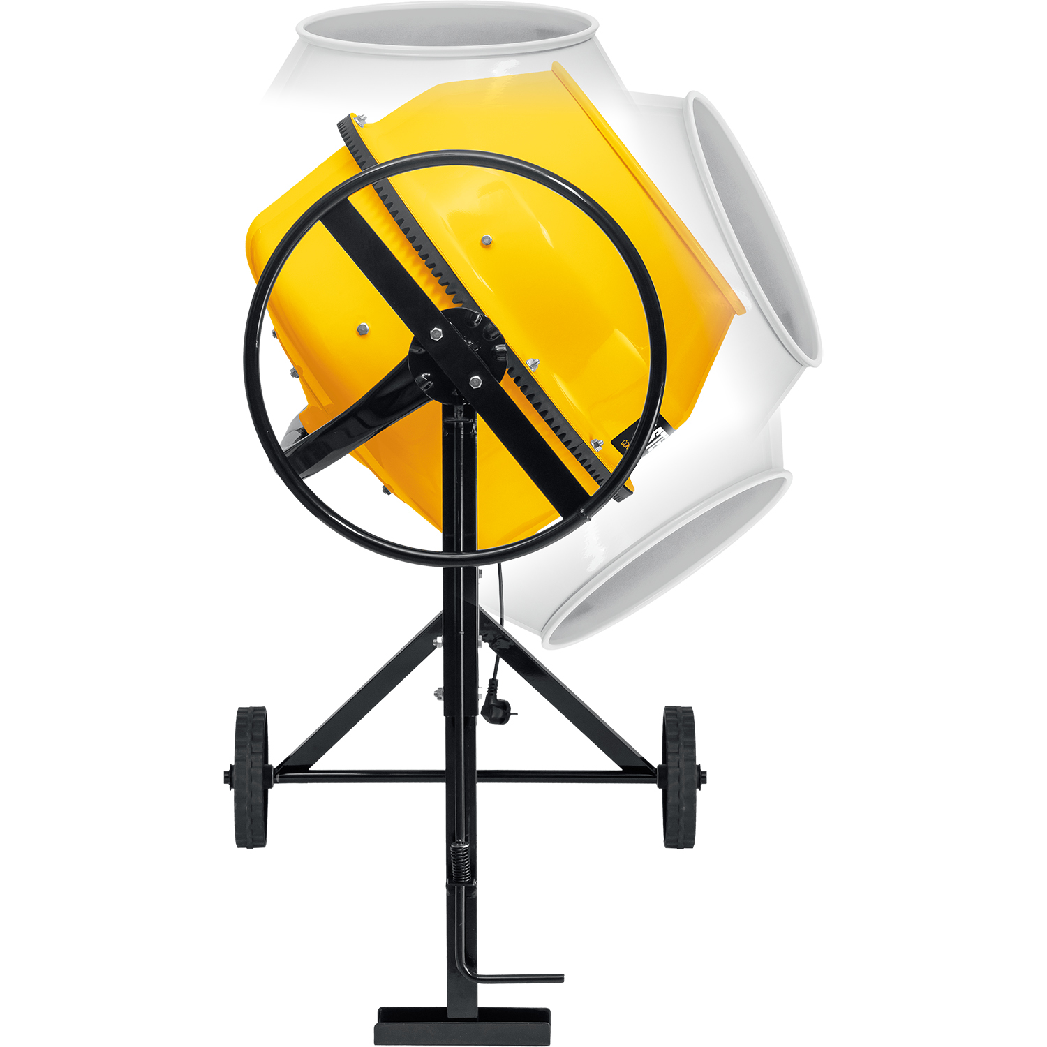 STEHER 120 л, бетономешалка (бетономеситель) CM-120 купить по цене 15&nbsp;890 ₽ в интернет магазине ТЕХСАД