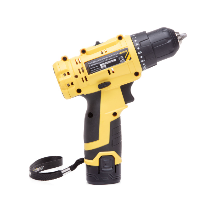 Аккумуляторный шуруповерт Hanskonner HCD1230R купить по цене 9&nbsp;450 ₽ в интернет магазине ТЕХСАД