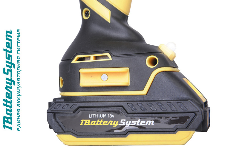 Аккумуляторный шуруповерт Hanskonner HCD1865 1BatterySystem купить по цене 13&nbsp;990 ₽ в интернет магазине ТЕХСАД