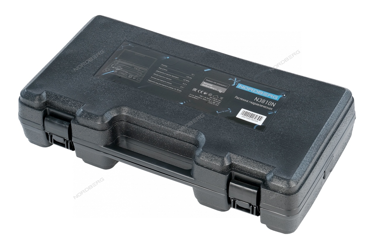 Набор гидравлического инструмента (гидравличекая растяжка), 10 т, кейс NORDBERG N3810N купить по цене 22&nbsp;118 ₽ в интернет магазине ТЕХСАД