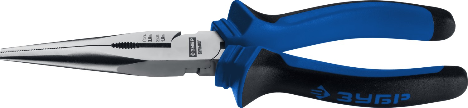 ЗУБР 200 мм, тонкогубцы БУЛЬДОГ 2201-3-20 купить по цене 890 ₽ в интернет магазине ТЕХСАД
