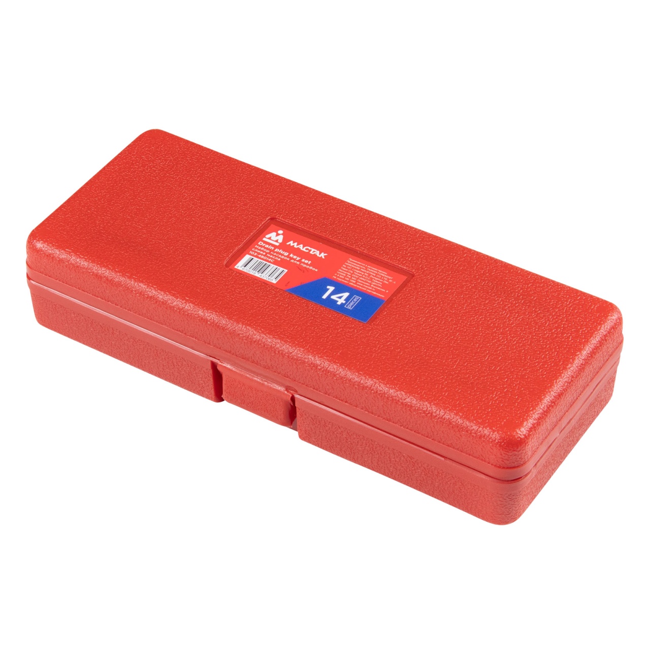 Набор насадок для пробок слива масла, кейс, 14 предметов МАСТАК 103-48014C купить по цене 3&nbsp;450 ₽ в интернет магазине ТЕХСАД