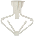 ЗУБР 100 шт., 10 х 50 мм, тип ''Бабочка'', полипропиленовый, дюбель для пустотелых конструкций 4-301325 купить по цене 333 ₽ в интернет магазине ТЕХСАД