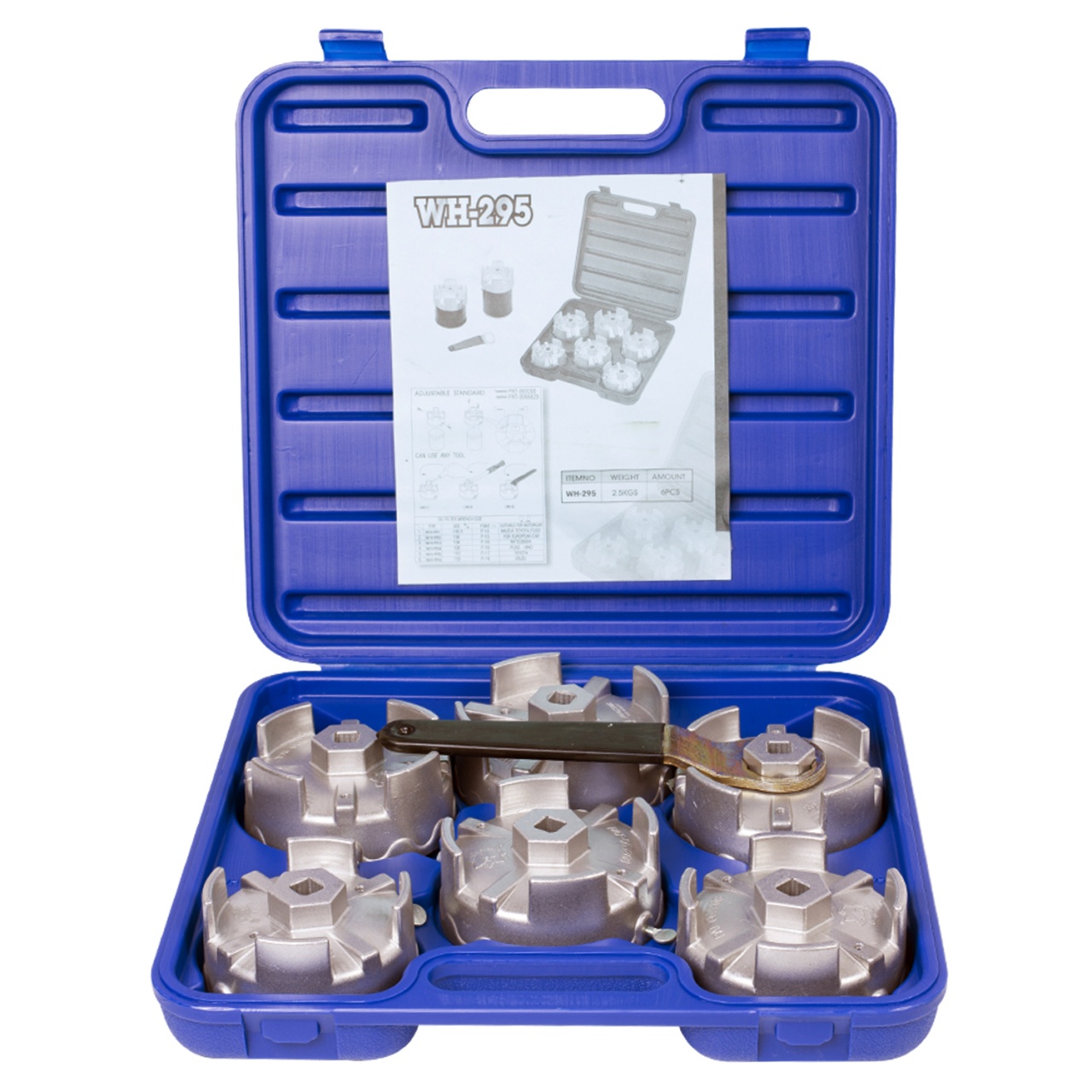 Набор съемников масляных фильтров, 7 предметов МАСТАК 103-40007C купить по цене 16&nbsp;700 ₽ в интернет магазине ТЕХСАД