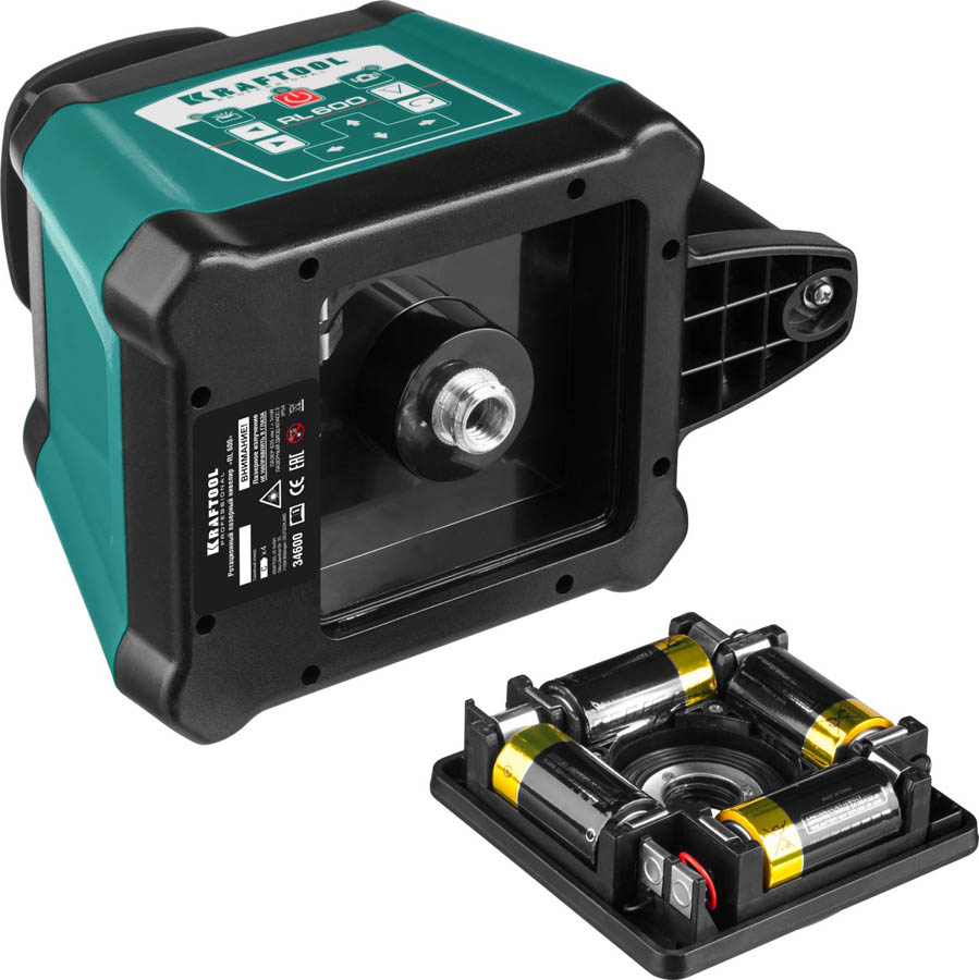 KRAFTOOL ротационный лазерный нивелир в кейсе RL600 34600 Professional купить по цене 42&nbsp;850 ₽ в интернет магазине ТЕХСАД