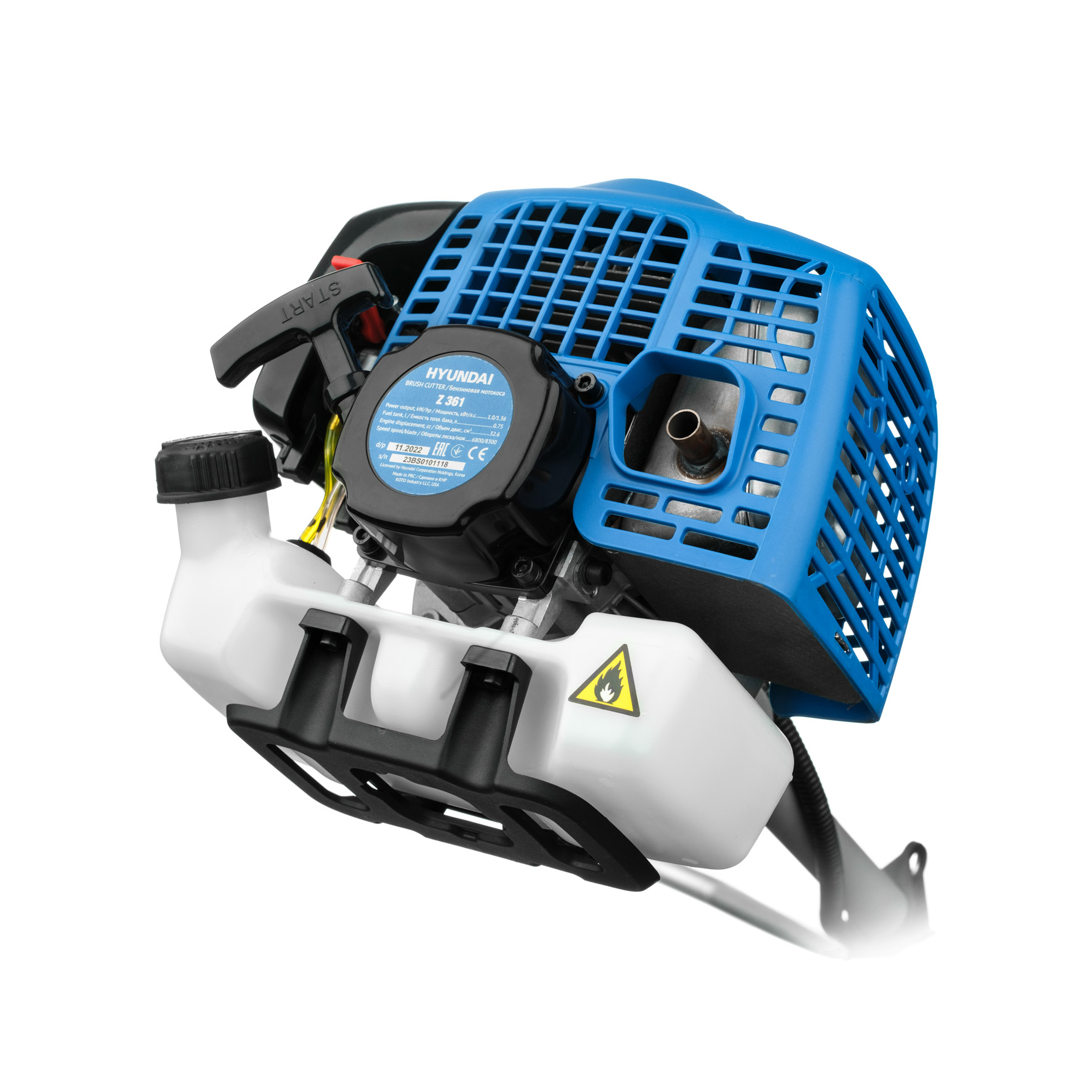 Бензокоса Hyundai Z 361 купить по цене 18&nbsp;390 ₽ в интернет магазине ТЕХСАД