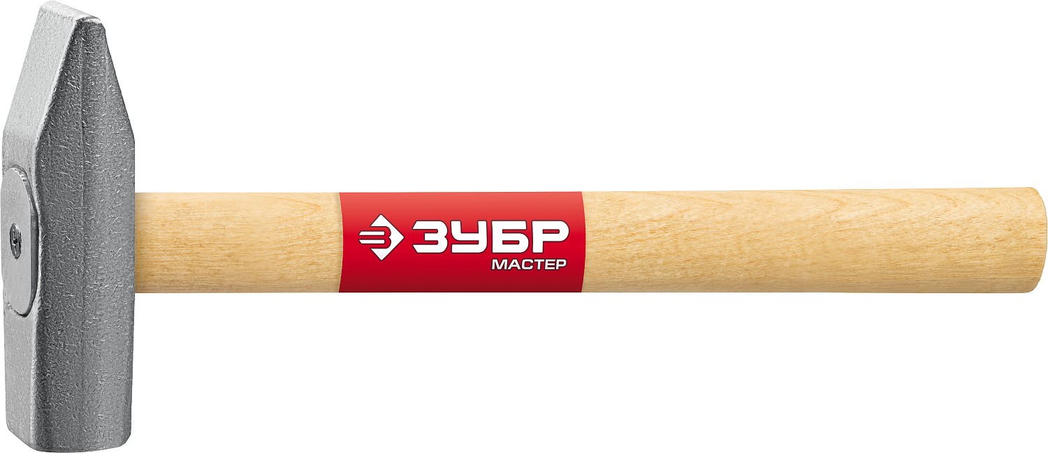 ЗУБР 600 г, молоток слесарный с деревянной рукояткой 20015-06_z02 купить по цене 590 ₽ в интернет магазине ТЕХСАД