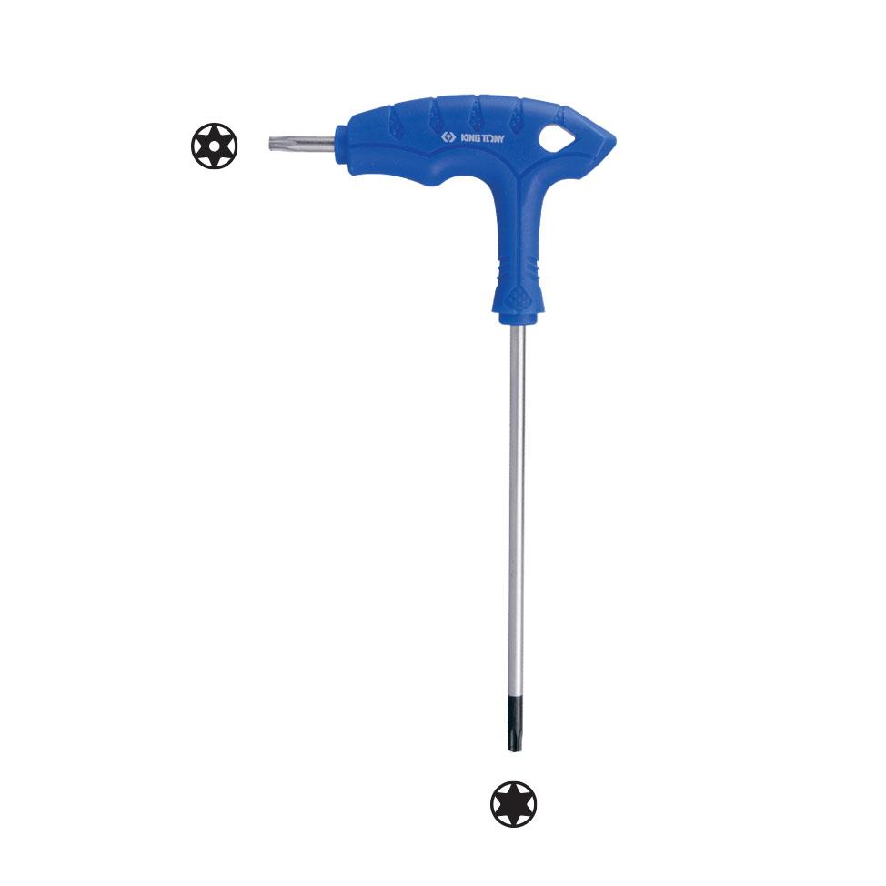 Ключ Г-образный Torx, Т27H, с отверстием KING TONY 116327R купить по цене 480 ₽ в интернет магазине ТЕХСАД