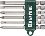 KRAFTOOL 6 шт., 1/4'', набор бит  26061-H6 купить по цене 550 ₽ в интернет магазине ТЕХСАД