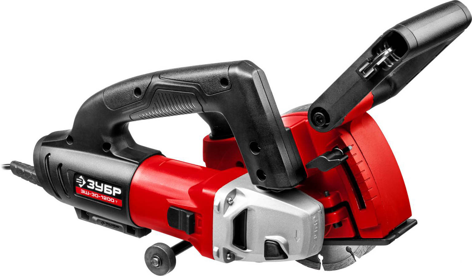 ЗУБР 1200 Вт, 8800 об/мин, 10-45 мм, штроборез электрический ЗШ-30-1200 Т Мастер купить по цене 8&nbsp;810 ₽ в интернет магазине ТЕХСАД