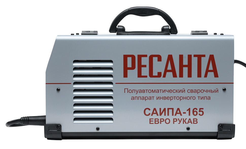Сварочный полуавтомат Ресанта САИПА-165 Евро рукав (MIG/MAG) купить по цене 27&nbsp;790 ₽ в интернет магазине ТЕХСАД
