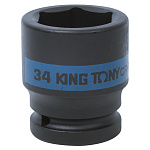 Головка торцевая ударная шестигранная 3/4'', 34 мм KING TONY 653534M купить по цене 1&nbsp;180 ₽ в интернет магазине ТЕХСАД