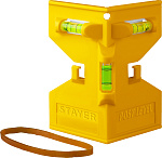 STAYER 3 ампулы, уровень-угольник пластмассовый, магнитный POSTLevel 3456_z01 купить по цене 105 ₽ в интернет магазине ТЕХСАД