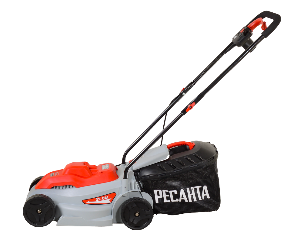 Электрическая газонокосилка Ресанта КР-1200 ЭП купить по цене 8&nbsp;790 ₽ в интернет магазине ТЕХСАД