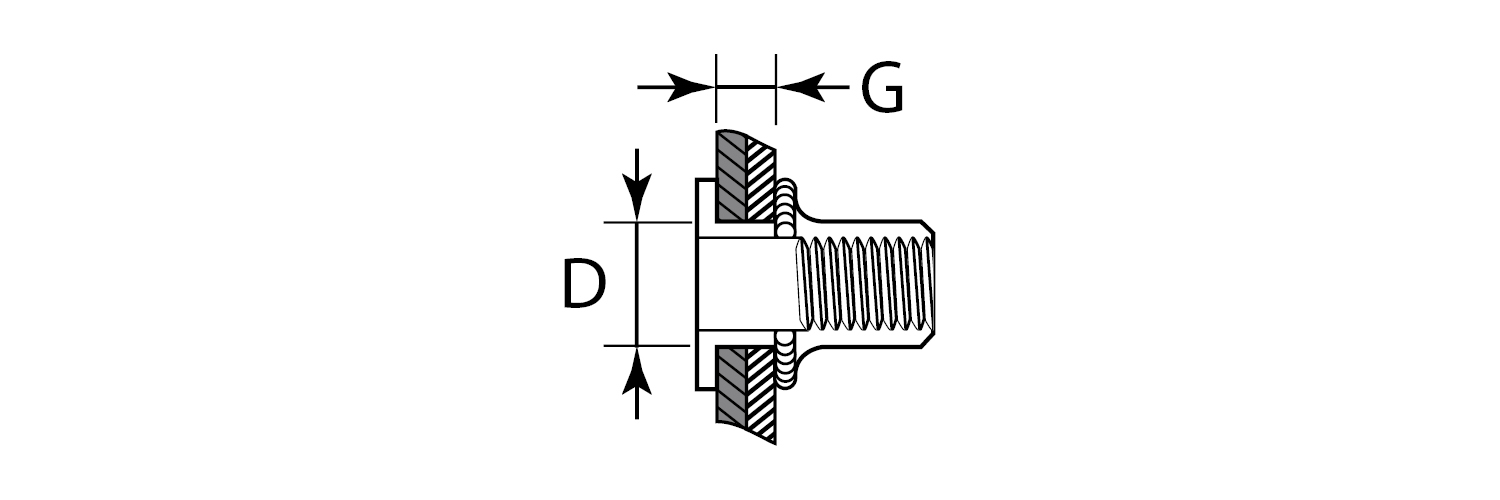 ЗУБР М3, 0.5-2.0 мм, 2000 шт., заклепки резьбовые с насечками 31317-03 Профессионал купить по цене 2&nbsp;640 ₽ в интернет магазине ТЕХСАД