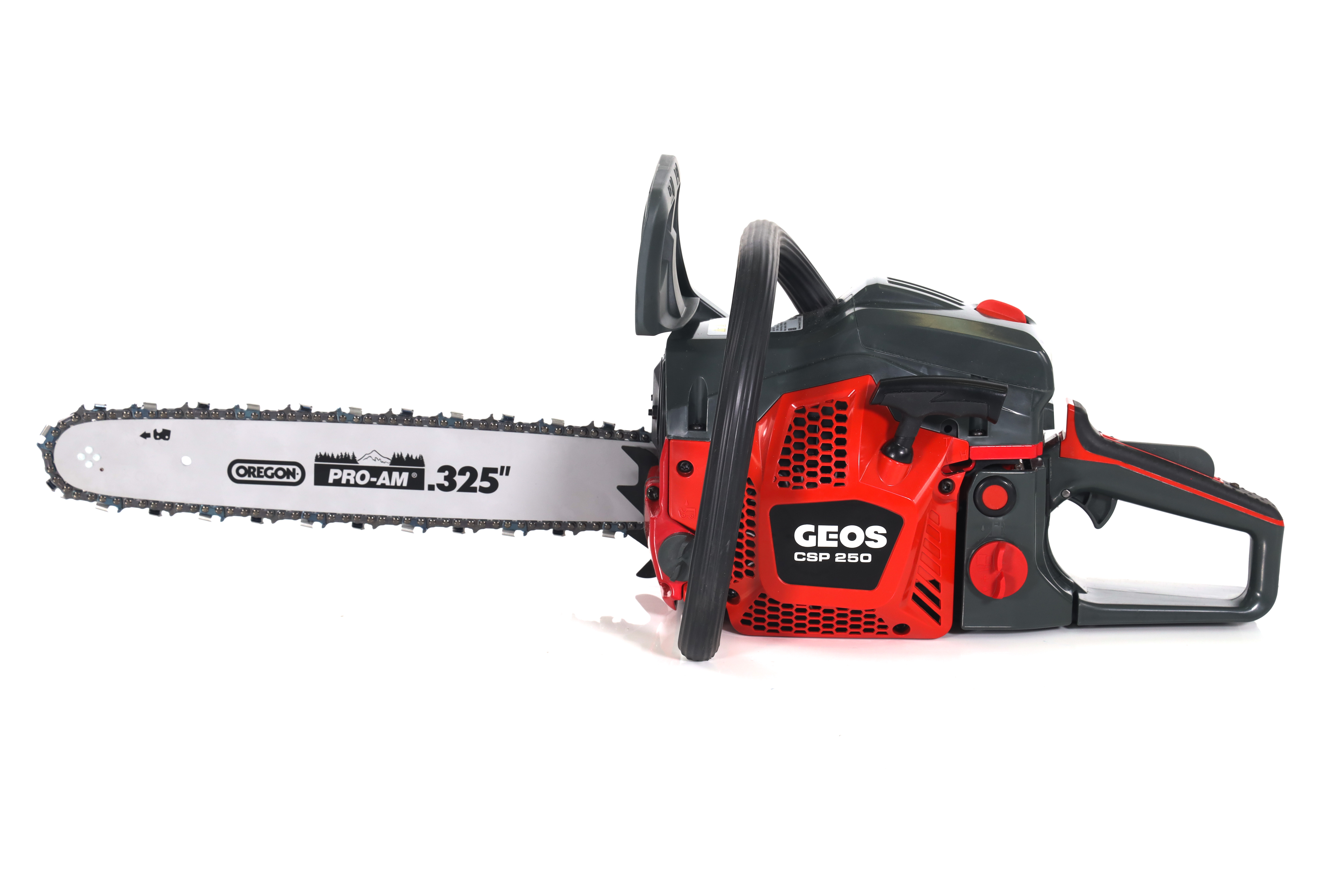 GEOS Мотопила цепная бензиновая Premium CSP250 купить по цене 13&nbsp;990 ₽ в интернет магазине ТЕХСАД