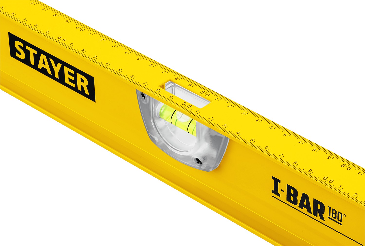 STAYER I-Bar180 600 мм двутавровый уровень, 3 глазка, линейка, поворотный глазок, 3470-060_z02 купить по цене 660 ₽ в интернет магазине ТЕХСАД