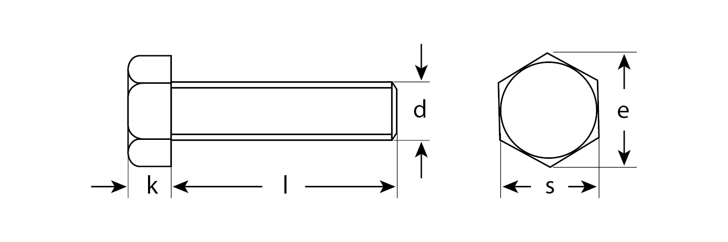 ЗУБР M8 x 100 мм, 2 шт., болт с шестигранной головкой DIN 933 4-303076-08-100 Эксперт купить по цене 26 ₽ в интернет магазине ТЕХСАД