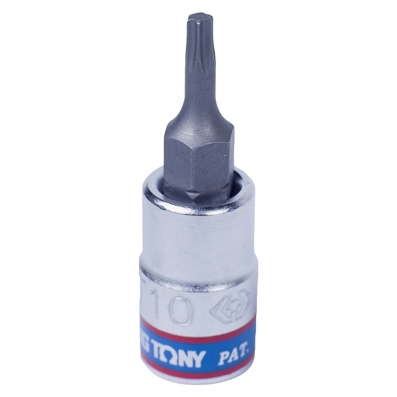 Насадка (бита) торцевая 1/4'', Torx T10, L = 37 мм KING TONY 203310 купить по цене 120 ₽ в интернет магазине ТЕХСАД