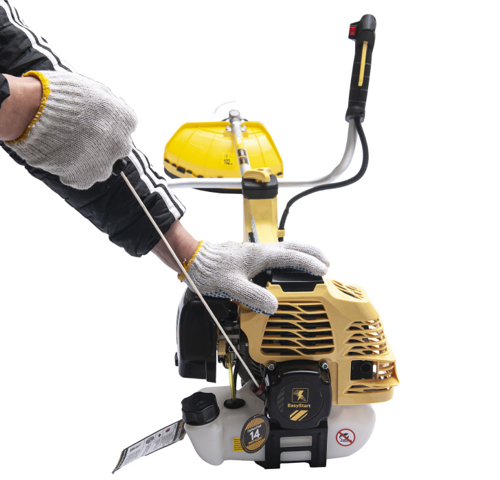 Триммер бензиновый Hanskonner HBT143D купить по цене 13&nbsp;950 ₽ в интернет магазине ТЕХСАД